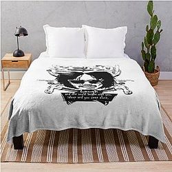 Oldboy Pattern Classic Movies Throw Blanket