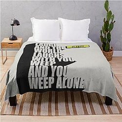 Oldboy Korean Film Poster Throw Blanket