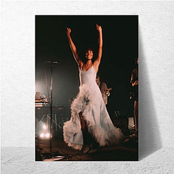 Olivia Dean performed at the Glastonbury Festival Olivia Dean Posters