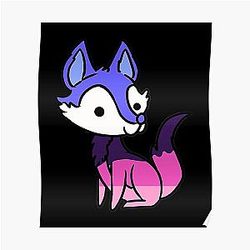 Omnisexual Posters - Omnisexual Pride Fox Poster RB1901