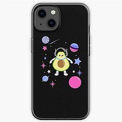Omnisexual Cases - Omnisexual Avocado In Space Omnisexual Pride iPhone Soft Case RB1901