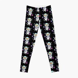 Omnisexual Leggings - Omnisexual Corgi In Space Omnisexual Pride Leggings RB1901