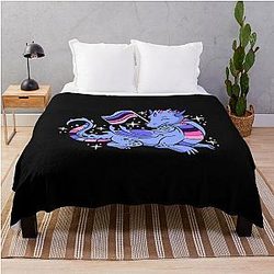 Omnisexual Blanket - Omnisexual Dragon Omnisessuale Pride Throw Blanket RB1901