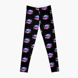 Omnisexual Leggings - Omnisexual Outer Space Planet Omnisexual Pride Leggings RB1901