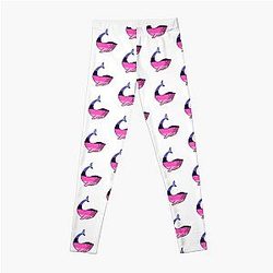 Omnisexual Leggings - Omnisexual Pride Whale Leggings RB1901