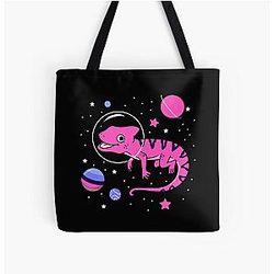 Omnisexual Bags - Omnisexual Chameleon In Space Omnisexual Pride All Over Print Tote Bag RB1901