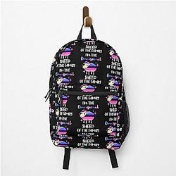 Omnisexual Backpacks - Im The Omnisexual Sheep Of The Family Omnisexual Pride Backpack RB1901