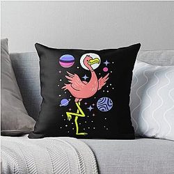 Omnisexual Pillows - Omnisexual Flamingo Nello spazio Omnisessuale Pride Throw Pillow RB1901