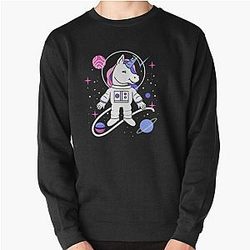 Omnisexual Sweatshirts - Omnisexual Unicorn In Space Omnisexual Pride Pullover Sweatshirt RB1901