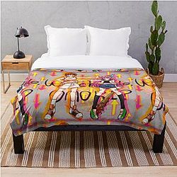 Omori Blanket - Omori Mari And Sunny Throw Blanket