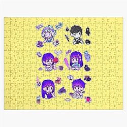 Omori Puzzles - Omori Fanart Sticker Jigsaw Puzzle
