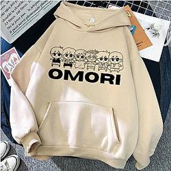 Omori Hoodies - Cute Friends Graphic Pullover Hoodie
