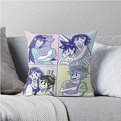 Omori Pillows - Omori Gang Throw Pillow