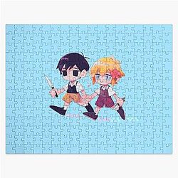 Omori Puzzles - Omori Sticker Jigsaw Puzzle