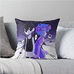 Omori Pillows - Love Basil and Omori Throw Pillow
