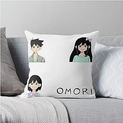Omori Pillows - Omori set  Throw Pillow