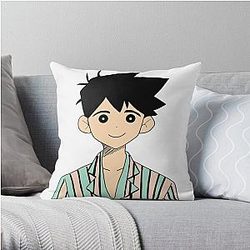 Omori Pillows - Omori with colours  Throw Pillow