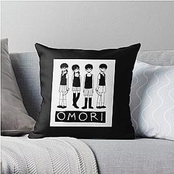 Omori Pillows - Omori Twins Throw Pillow