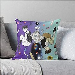 Omori Pillows - Omori Clutter Throw Pillow
