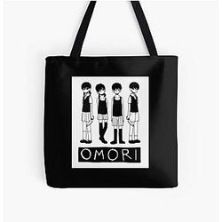 Omori Bags - Omori Twins All Over Print Tote Bag