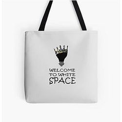 Omori Bags - Welcome to white space All Over Print Tote Bag