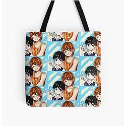 Omori Bags - Omori Mari And Sunny All Over Print Tote Bag