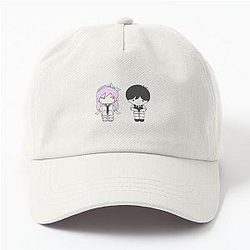 Omori Hats &amp; Caps - Omori Sunny and Aubrey Dad Hat