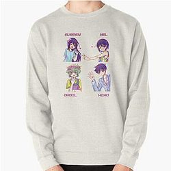 Omori Sweatshirts - Omori Friends Pullover Sweatshirt