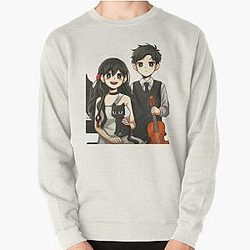 Omori Sweatshirts - Omori Fanart Sticker Pullover Sweatshirt