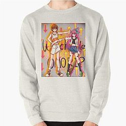 Omori Sweatshirts - Omori Mari And Sunny Pullover Sweatshirt