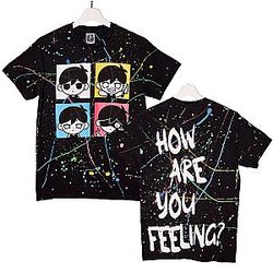 Omori T-shirts - EMOTIONS Splatter Classic T-shirt