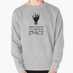 Omori Sweatshirts - Welcome to white space Pullover Sweatshirt