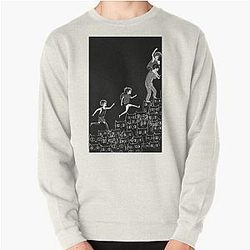 Omori Sweatshirts - OMORI Stair cats Pullover Sweatshirt