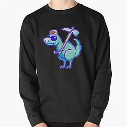 Omori Sweatshirts - OMORI Dino Sprite Pullover Sweatshirt