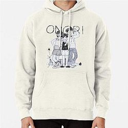 Omori Hoodies - OMORI Omocat Cute Art Anime Pullover Hoodie