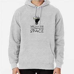 Omori Hoodies - Welcome to white space Pullover Hoodie