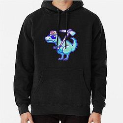 Omori Hoodies - OMORI Dino Sprite Pullover Hoodie