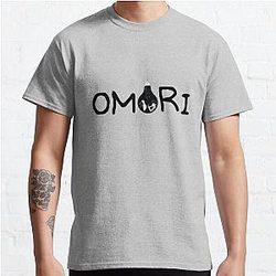 Omori T-Shirts - Omori balck and white 3 Classic T-Shirt