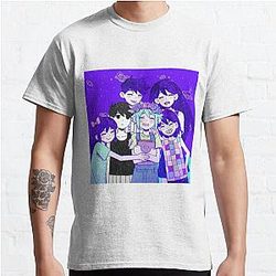 Omori T-Shirts - Omori Friends II Classic T-Shirt
