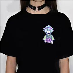 Omori T-Shirts – Omori summer Black t shirt manga Japanese