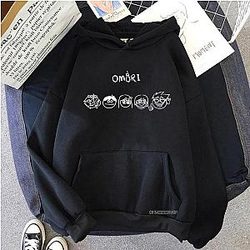 Omori Hoodies - Colorful Omori Chibi Graphic Pullover Hoodie