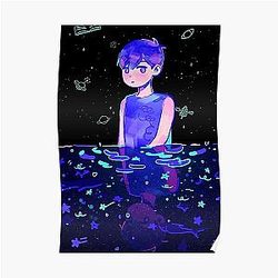 Omori Posters - Omori Sparkling Printed Poster Decor