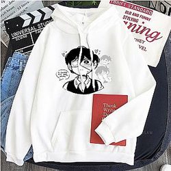 Omori Hoodies - Sad Boy Manga Graphic Pullover Hoodie