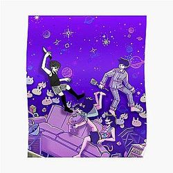 Omori Posters - Omori with Family Printed Poster Decor