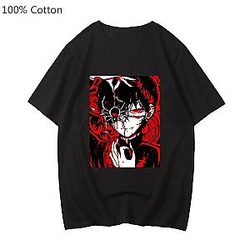 Omori T-Shirts - Red Omori Game Graphic Printed T-shirt