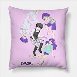 Omori Pillows - OMORI Pink Soft Throw Pillow