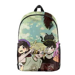 Omori Backpacks - Omori Friends Funny Lightweight Backpack