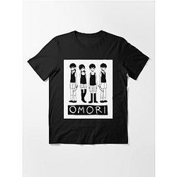 Omori T-Shirts - Omori Twins Funny Classic Casual T-Shirt