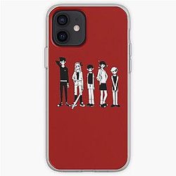 Omori Cases - Omori balck and white 2 iPhone Soft Case