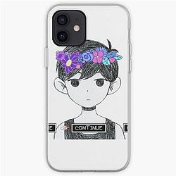 Omori Cases - OMORI Crown Flowers iPhone Soft Case